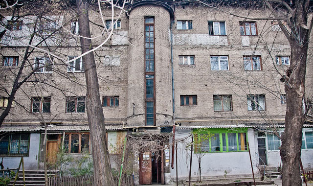 Конструктивистские дома Соцгорода. Конец 20-30-е годы XX века. Запорожье