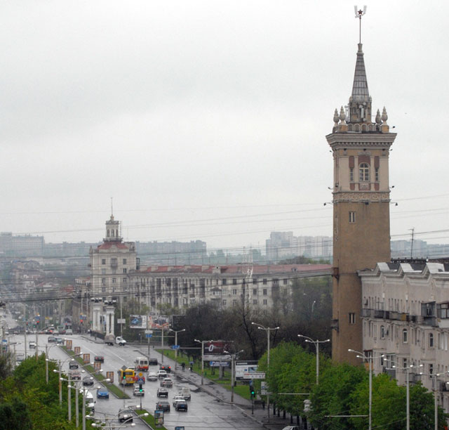 «Запорожский кремль». Угол Верхней и Ленина.