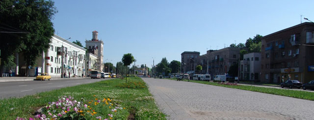 Проспект Металлургов. Запорожье